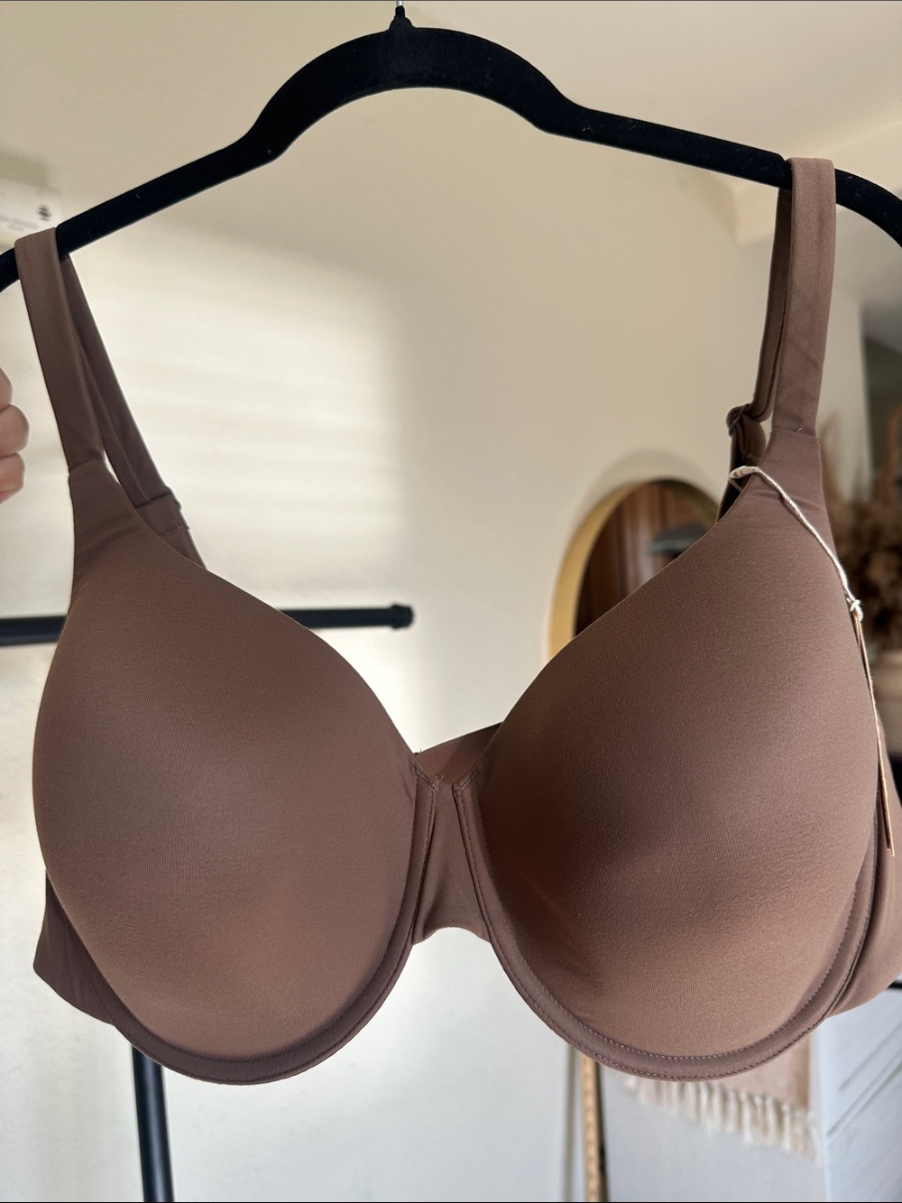 SKIMS Fits EVERYBODY Underwire Bra OXIDE Brown NWT Size 44C